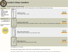 Tablet Screenshot of luckysloader.com